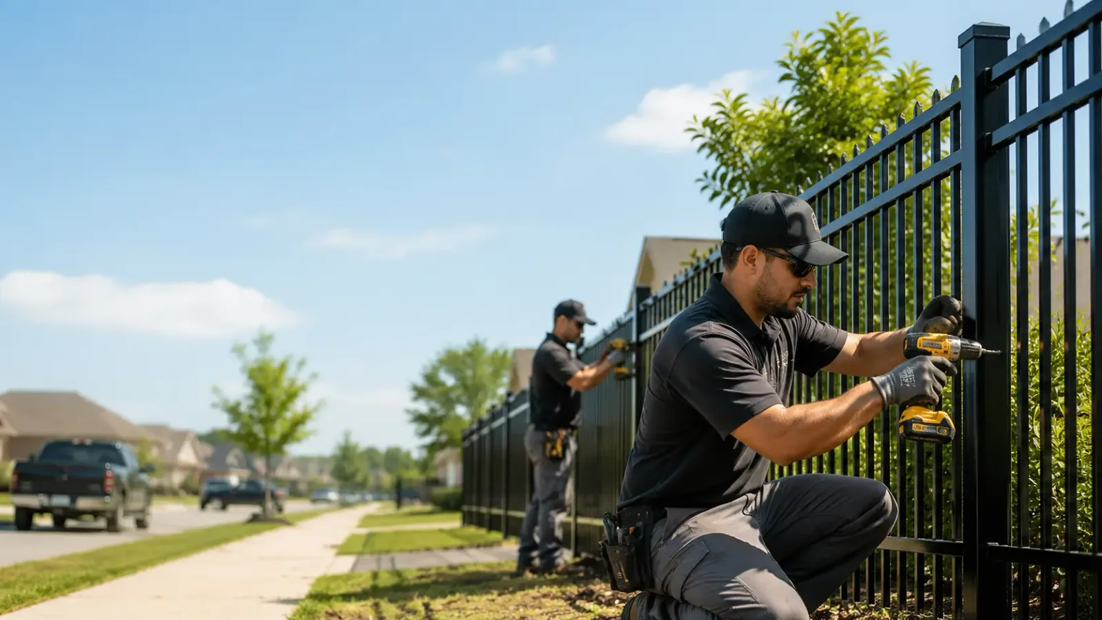 Metal Fence Installation in Saint Meinrad, IN